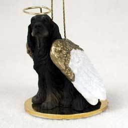 Angel Ornament Gordon Setter