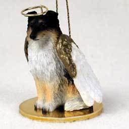 Angel Ornament Shetland Sheepdog Tri-Color