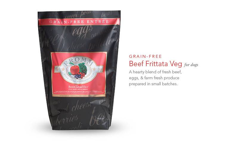 Fromms 4lb Dog Food - Beef Frittata
