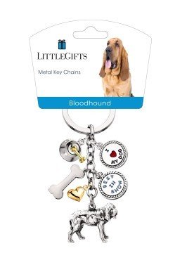 Little Gifts Key Chain Bloodhound