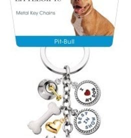 Little Gifts Key Chain Pit Bull
