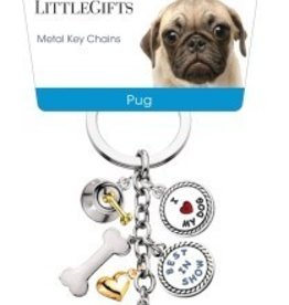 Little Gifts Key Chain Pug
