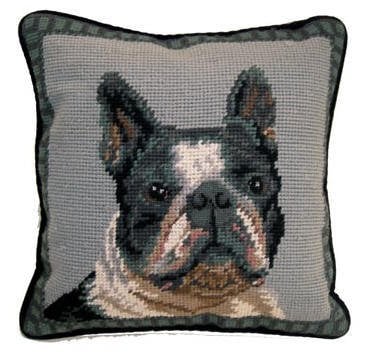 1o" Pillow Boston Terrier