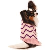 XS Pink Chevron Sweater