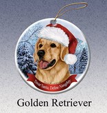 Pet Gifts Round Ornament Golden Retreiver
