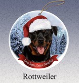 Pet Gifts Round Ornament Rottweiler