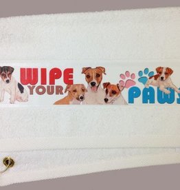 Jack Russell Terrier Paw/Slobber Towel