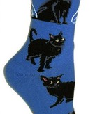 Cat - Black  Socks