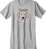 Doggishwear Chocolate Lab Tee Shirt