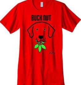 Doggishwear Doggishwear Buck Nut Tee Shirts,  Red