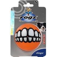 3" Large Rogz Grinz Dog Treat Ball