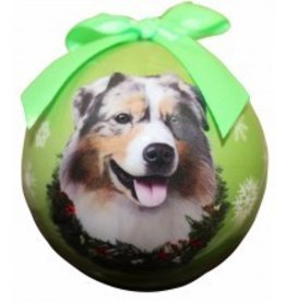 Ball Ornament - Australian Shepherd
