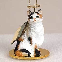 Angel Ornament Cat-Calico
