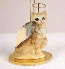 Angel Ornament Cat-Red