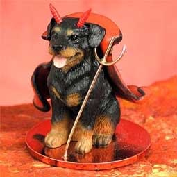 Devil Ornament Rottweiler