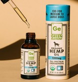 Green Element Hemp Oil for Pets - 1200mg (USDA Organic)