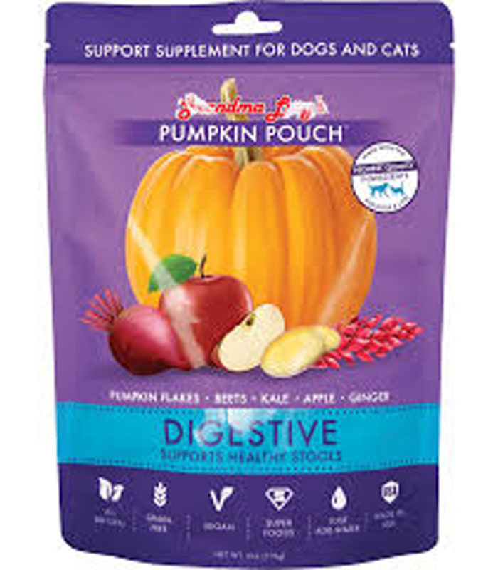 Grandma Lucy's 6oz  Pumpkin  Pouch for Dogs & Cats