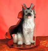 Devil Ornament German Shepherd-Blk/Tan
