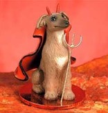 Devil Ornament Italian Greyhound