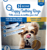 N-BONE Teeny Puppy Teething Rings Chicken 7pk