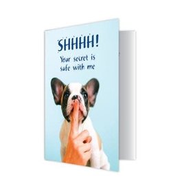 Birthday Card - Shhhhh your secret is safe with me