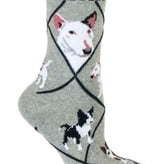 Bull Terrier Socks