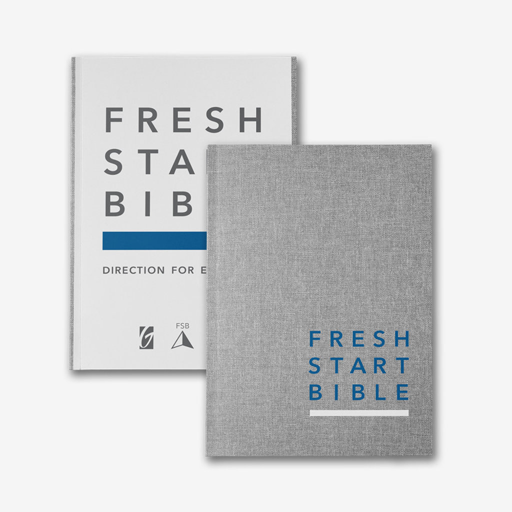 Fresh Start Bible Hardcover Edition (Linen)