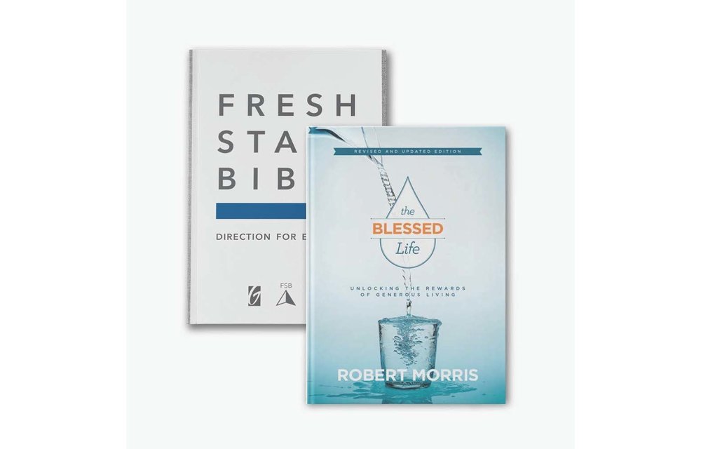 Fresh Start Bible SC & Blessed Life HB Bundle
