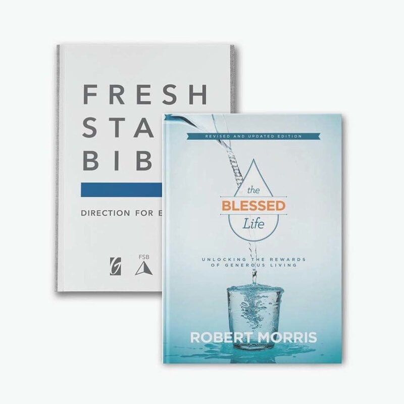 Fresh Start Bible SC & Blessed Life HB Bundle