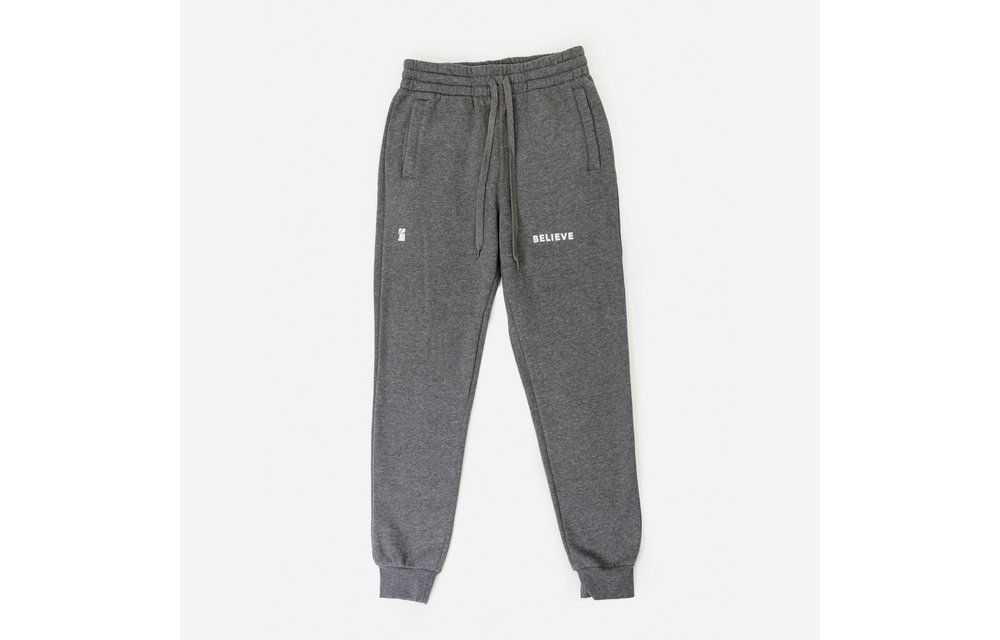 Sweatpants - Believe Grey