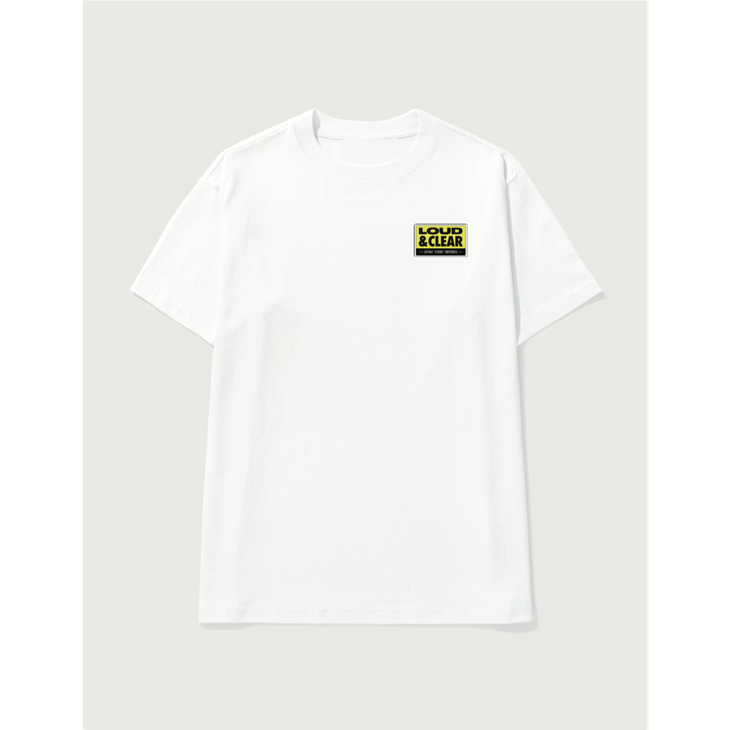 Tee - Loud & Clear White