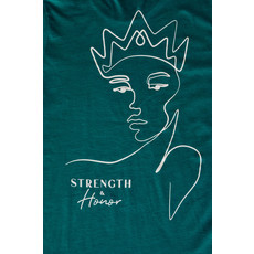 Tee - Strength and Honor Green