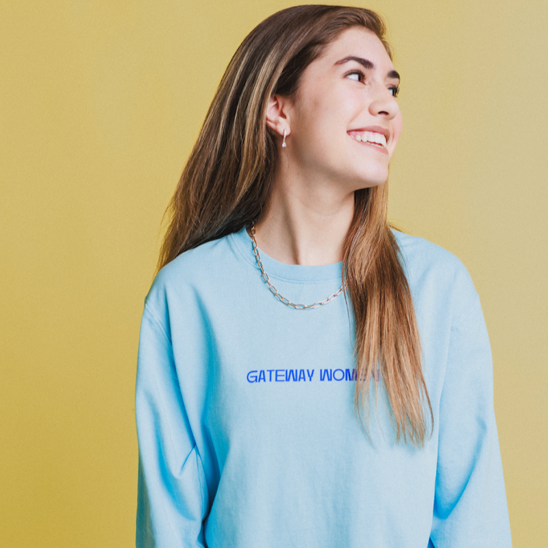 Long Sleeve - BOLD Sky Blue