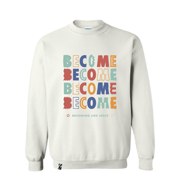 Pullover - SL2 Becoming Like Jesus White