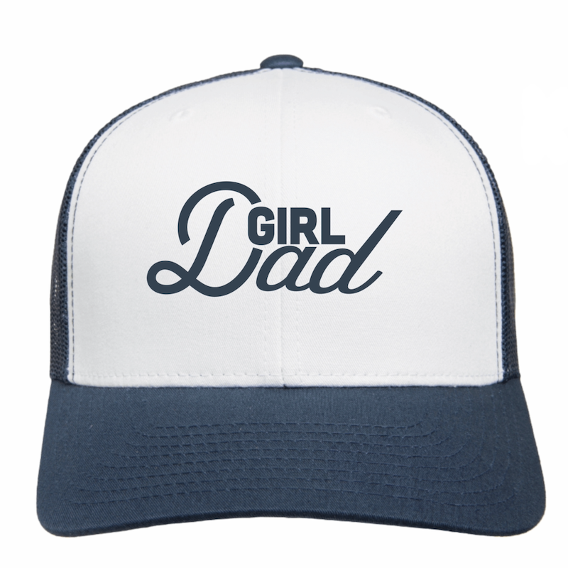 Hat - MSMT24 Girl Dad Navy/white/Navy