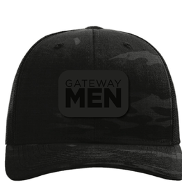Hat - MSMT24 Gateway Men Blk Patch Camo/Blk