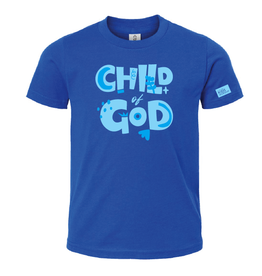 Tee - GWW Child of God Youth Roy blue