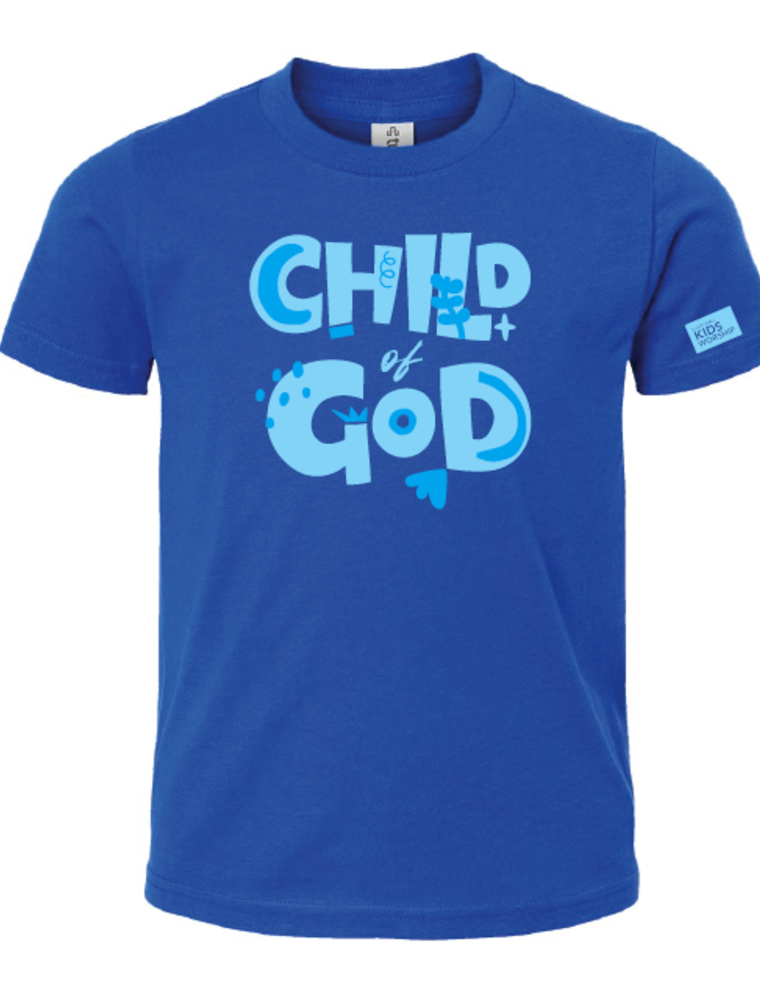 Tee - GWW Child of God Youth Roy blue