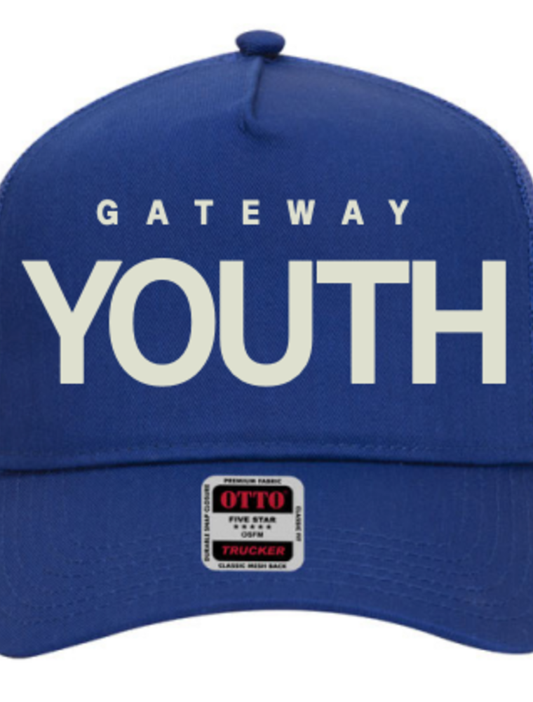 Hat - GWY Camp 25 Trucker Blue