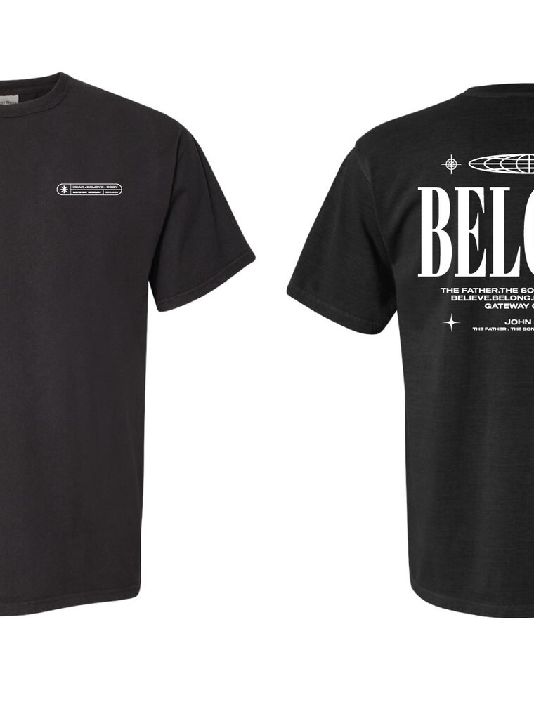 Tee - FL2 BELONG Blk