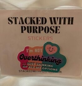 Sticker - Not Overthinking