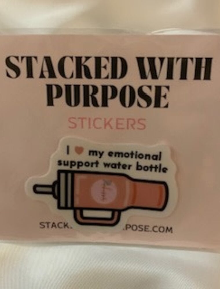 Sticker - Emotional Support Water Bottle
