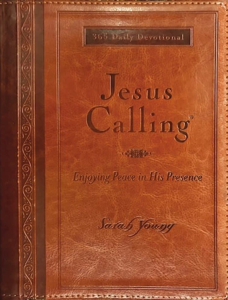 Jesus Calling Deluxe LP LL tan