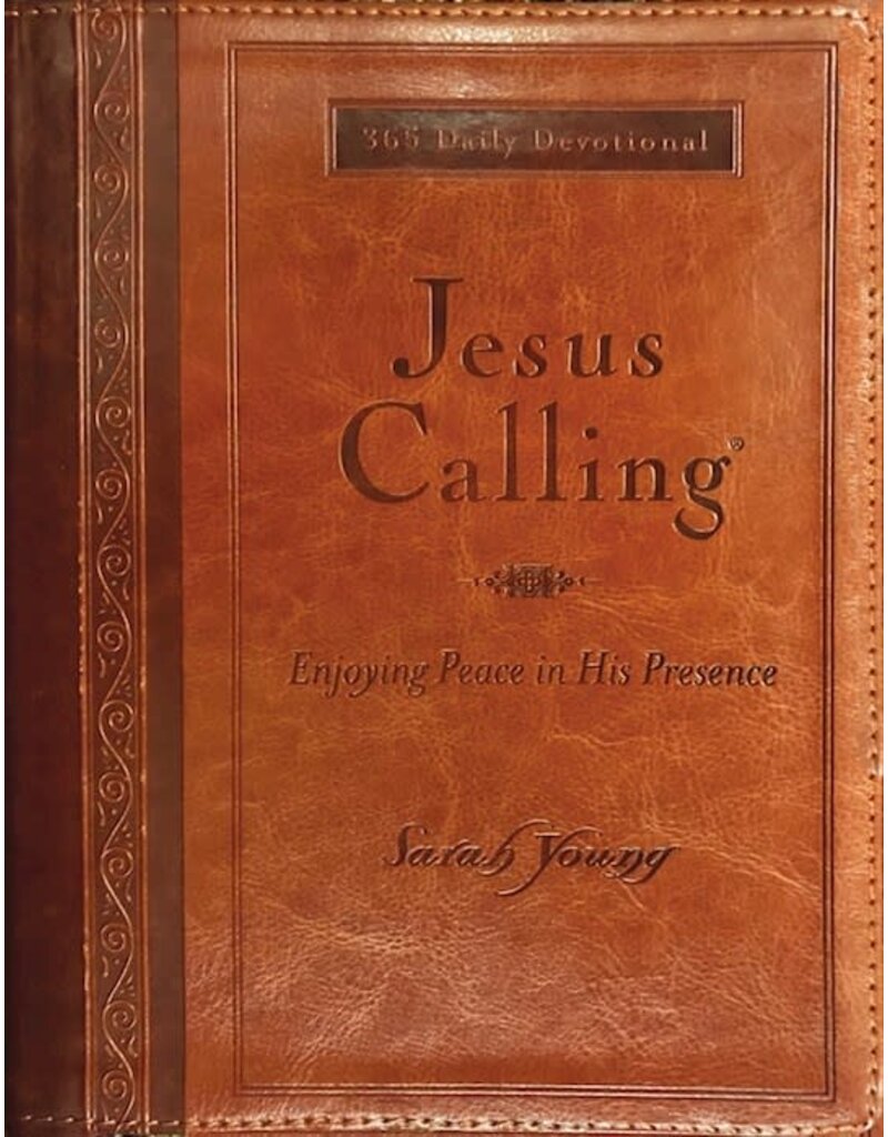 Jesus Calling Deluxe LP LL tan
