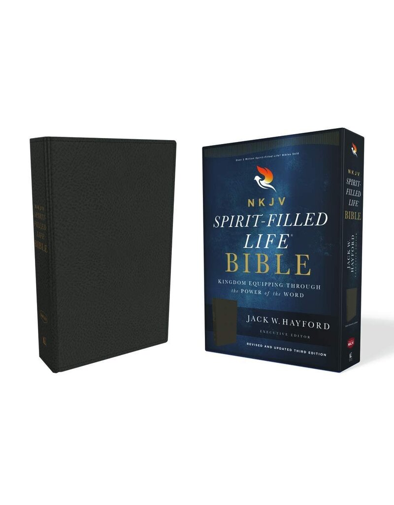 NKJV NSFL 3rd Ed Black Genuine Leather