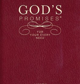 God's Promises For Your Every Need (NKJV)-Burgundy