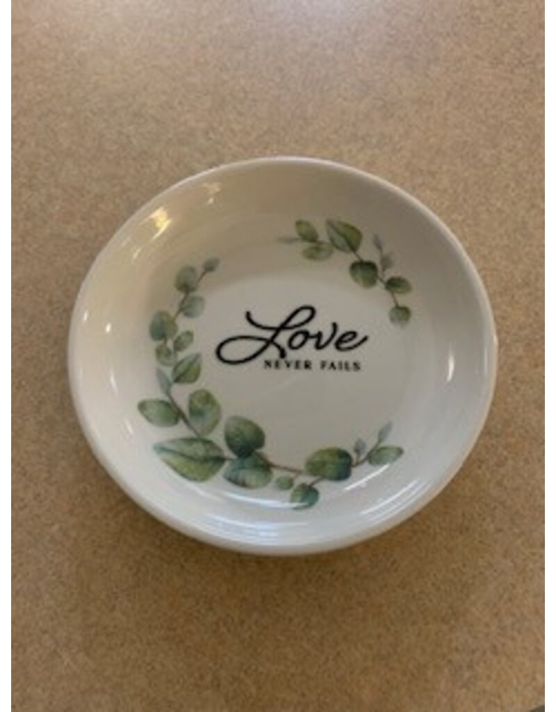 PRMM Trinket Tray - Love Never Fails