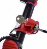 Malone (Closeout) Loop Lock 1.25'' Cable Lock For 1.25'' Tubing