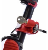 Malone (Closeout) Loop Lock 1.25'' Cable Lock For 1.25'' Tubing