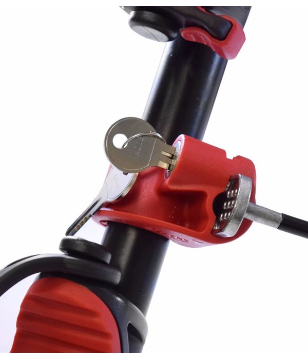 Malone (Closeout) Loop Lock 1.25'' Cable Lock For 1.25'' Tubing